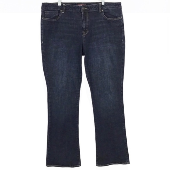 TOMMY HILFIGER Bootcut Dark Rinse Size 10S - Picture 5 of 11